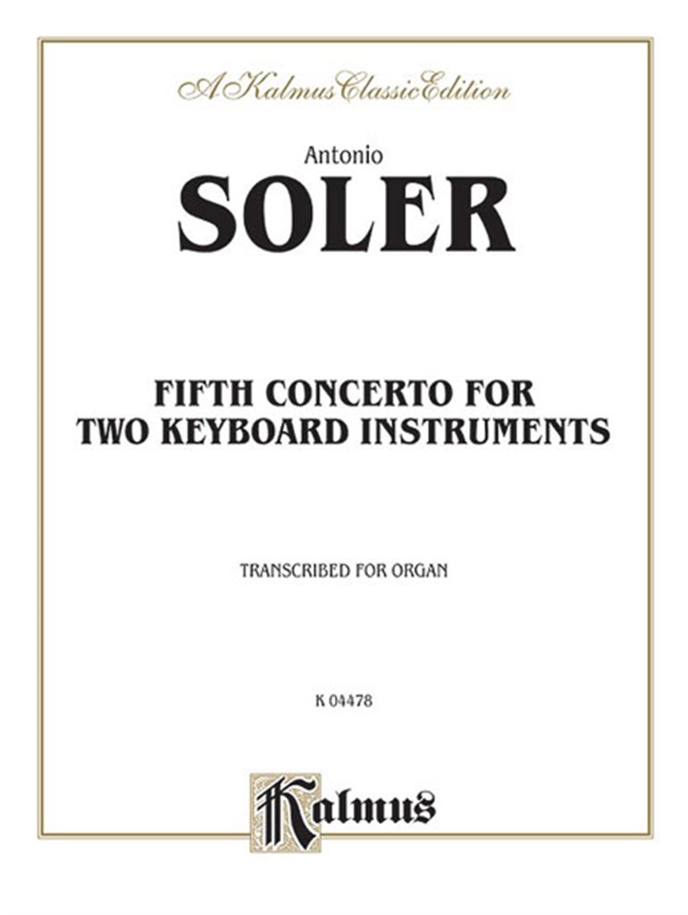 Fifth Concerto for Two Keyboard Instruments